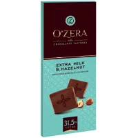 Ciocolata O Zera Extra milk & Hazelnut 90gr