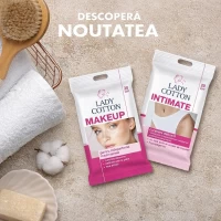 Lady Cotton Makeup Салфетки влажные для снятия макияжа 20шт - thumbs image 2