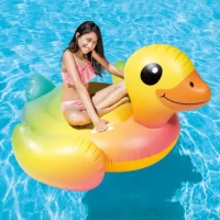 Pluta gonflabila Ratusca cu manere, 147×147×81 cm, max. 40 kg, 3+ ani, Intex (57556) - thumbs image 3