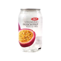 Okf Bautura carbogazoasa cu aroma de fructul pasiunii 350 ml
