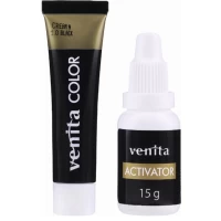 Venita Henna Color Крем-краска для бровей Черный - thumbs image 2