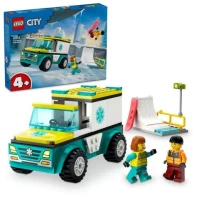 LEGO Constructor City Ambulanta si snowboarder - thumbs image 2