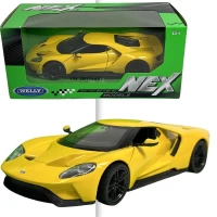 Коллекционный автомобиль FORD GT RS 1:24 Welly Metal 2017 года - thumbs image 3