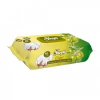 Sleepy Servetele umede 50buc Bumbac cu ulei de Masline