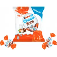 Конфеты Kinder Schoko-Bons из молочного шоколада с молочно-ореховой начинкой 46 г - thumbs image 2