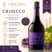 Cricova Crisecco Vin spumant Alb Extra sec 0,75 l - thumbs image 2