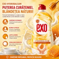 EXO Balsam Detergent de vase 400ml Milk & Honey - thumbs image 2