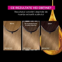Стойкая краска для волос без аммиака Garnier Olia 7.13 Beige Dark Blonde - thumbs image 6