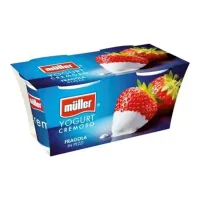 Muller Pezzi iaurt cu bucati de capsuni 2*125g - thumbs image 2