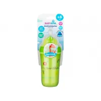 Baby Nova Чашка для питья с соломинкой, 300 мл, 6 месяцев+, BPA-free, 1 шт.