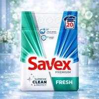 Savex Detergent automat 2 kg Premium Fresh - thumbs image 2