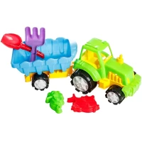 Set nisip Tractor Costinesti, diverse culori, Burak Toys - thumbs image 2