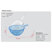 Proff Stratoare dublu strat Proff, transparente - thumbs image 2