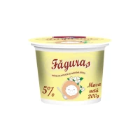 JLC Творог коровий гранулированный "Фэгураш" 5%, 200гр - thumbs image 1