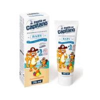 Pasta del Capitano Pasta de dinti pentru copii tutti-frutti, 3+ ani, 75 ml