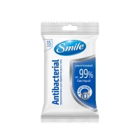 Smile servetele umede Antiseptic 15 buc - thumbs image 1
