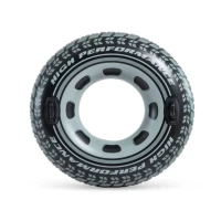 Colac gonflabil de inot tip anvelopa cu manere, 114 cm, max. 100 kg, 9+ ani, Intex (56268)