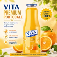 Vita Premium Suc de Portocale 1000 ml (Sticla) - thumbs image 2