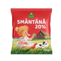 Lactis Smantana 20%, 500g (pungă) - thumbs image 1