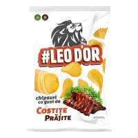 Leodor Чипсы со вкусом ребра 130г - thumbs image 1