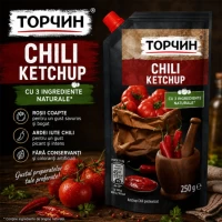 Кетчуп Торчин чили пастеризованный, 250 г - thumbs image 2