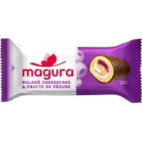 Magura Rulada cheesecake si fructe de padure 35g