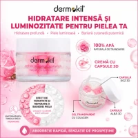 Dermokil Crema 3D cu capsule 50 ml Rose Water - thumbs image 3