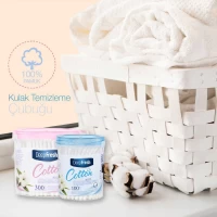 Ватные палочки цилиндрические DeepFresh, 300 шт - thumbs image 2