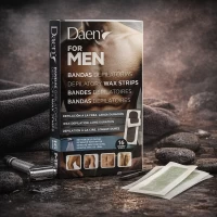 Daen восковые полоски для тела для мужчин 16 шт - thumbs image 2