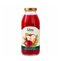 Liva Suc de mere, morcovi si sfecla 0,3L