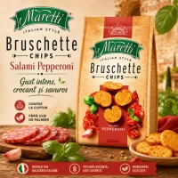 Брускетты Maretti Salami peperoni 70 г - thumbs image 2
