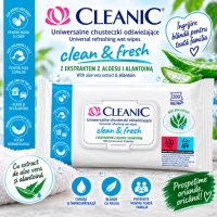 Влажные салфетки Cleanic Clean & Fresh 200 шт - thumbs image 2