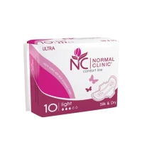 Normal Clinic гигиенические прокладки Comfort Ultra Silk&Dry 10 шт