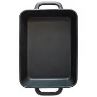 Tavă pentru copt CERAMICA MARRAKESH 43*26 cm, 3,8 L, Neagra - thumbs image 2