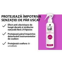 Taft Spray de protectie termica 250ml Heat Protect - thumbs image 3