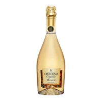 Vin spumant Cricova alb demisec Muscat 0,75 l