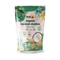Fruit2go Clustere de nuca de cocos cu seminte 140 g