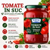 Vita Tomate in sucul lor 680g - thumbs image 2
