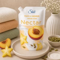 Крем-мыло жидкое SHIK Nectar Персик и карамболь 460 мл (дой-пак) - thumbs image 2