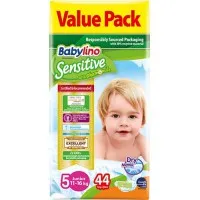 Подгузники Babylino Sensitive Economy 5, 11-25 кг, 44 шт. - thumbs image 1