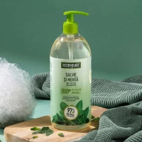 Cosmeplant Gel de dus Racoritor Salvie si Menta 1000 ml - thumbs image 3