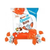 Конфеты Kinder Schoko-Bons из молочного шоколада с молочно-ореховой начинкой 125 г - thumbs image 2