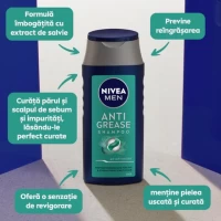 Nivea Men Sampon Anti Grease 400 ml - thumbs image 4