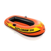 Barca gonflabila Explorer 200, 185×94×41 cm, max. 95 kg, 6+ ani, Intex (58330)