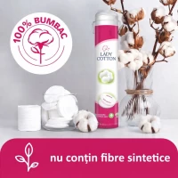 Lady Cotton Discuri cosmetice de vata, 150+25 buc. - thumbs image 2