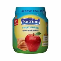 Nutrino Piure din mere si biscuiti (6+ luni) 125g