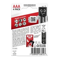 Щелочная батарейка Energizer Max AAA 1.5В 4 шт - thumbs image 2