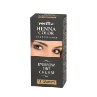 Venita Henna Color Vopsea-crema sprancene si gene Graphite - thumbs image 1