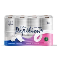 Papilion Hartie igienica 32 role, 3 straturi Delux