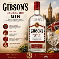 Gibson's London Gin dry 37,5%, 0,7 l - thumbs image 2